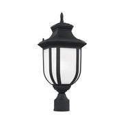 Generation Lighting - 8236301-12 - One Light Outdoor Post Lantern - Childress - Black