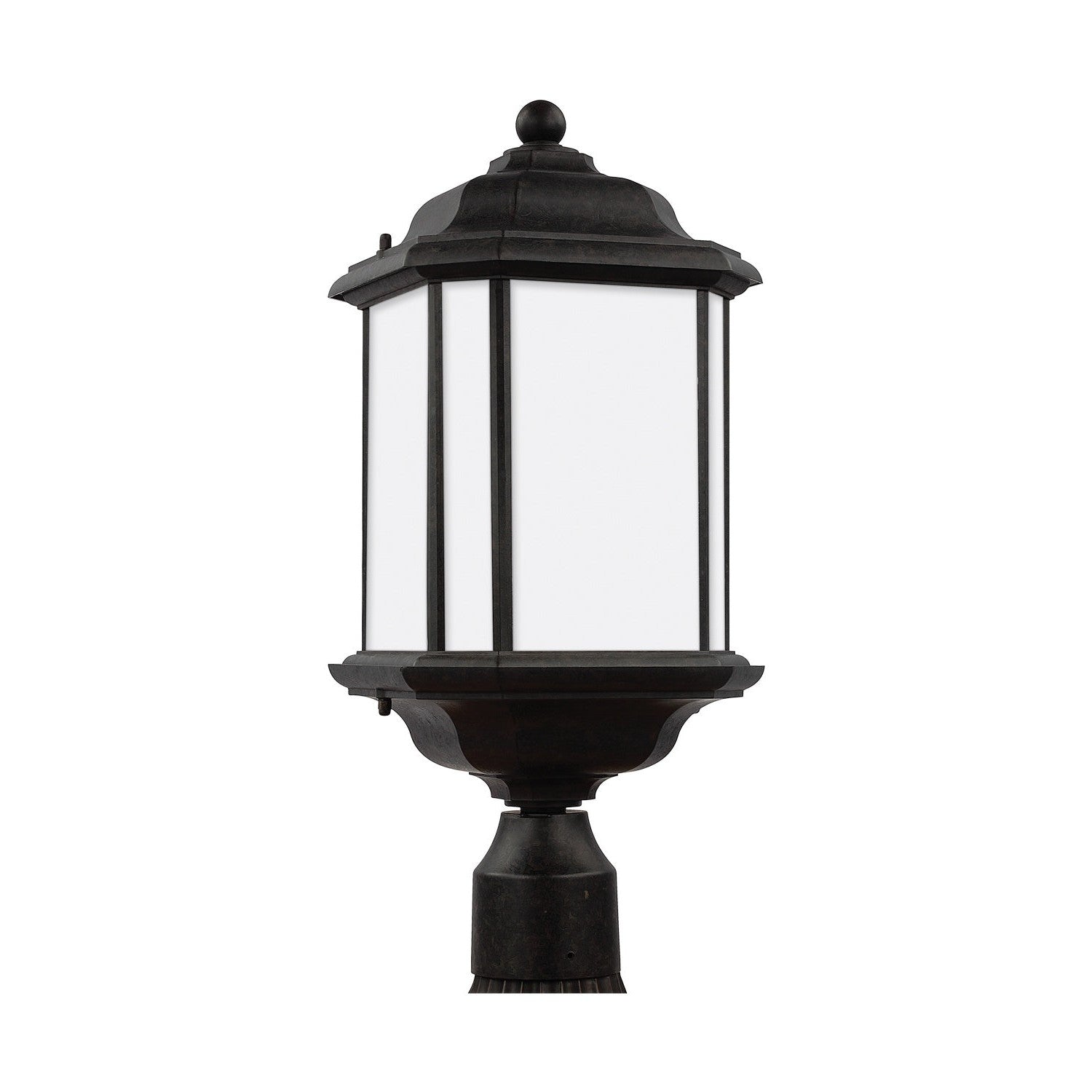 Generation Lighting - 82529-746 - One Light Outdoor Post Lantern - Kent - Oxford Bronze