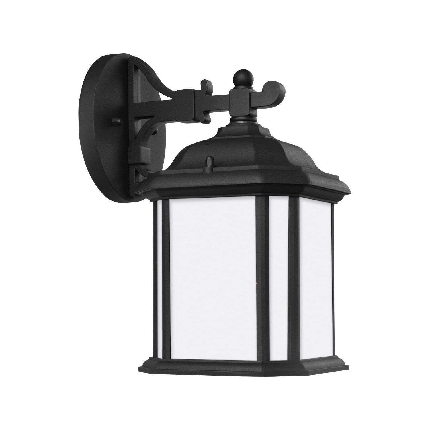 Generation Lighting - 84529-12 - One Light Outdoor Wall Lantern - Kent - Black