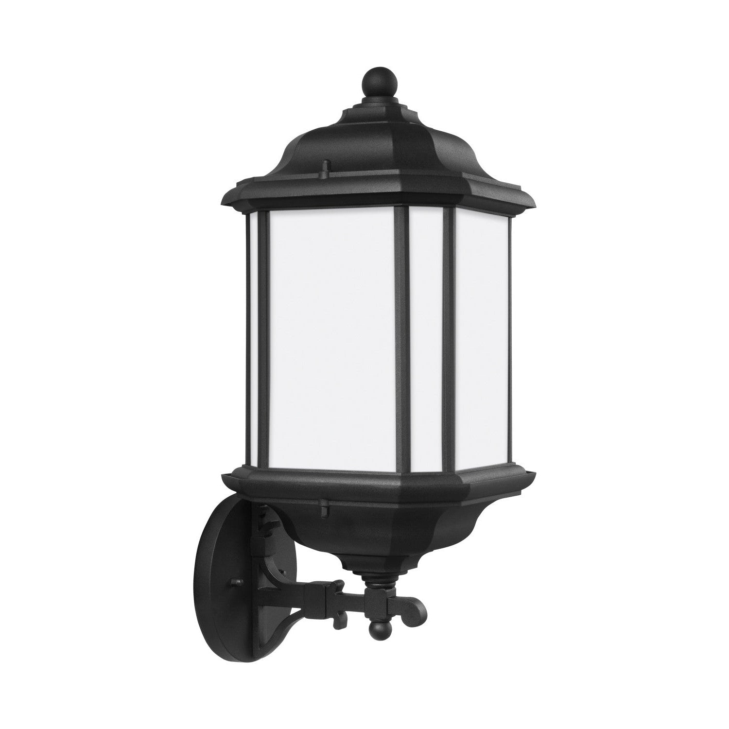 Generation Lighting - 84532-12 - One Light Outdoor Wall Lantern - Kent - Black