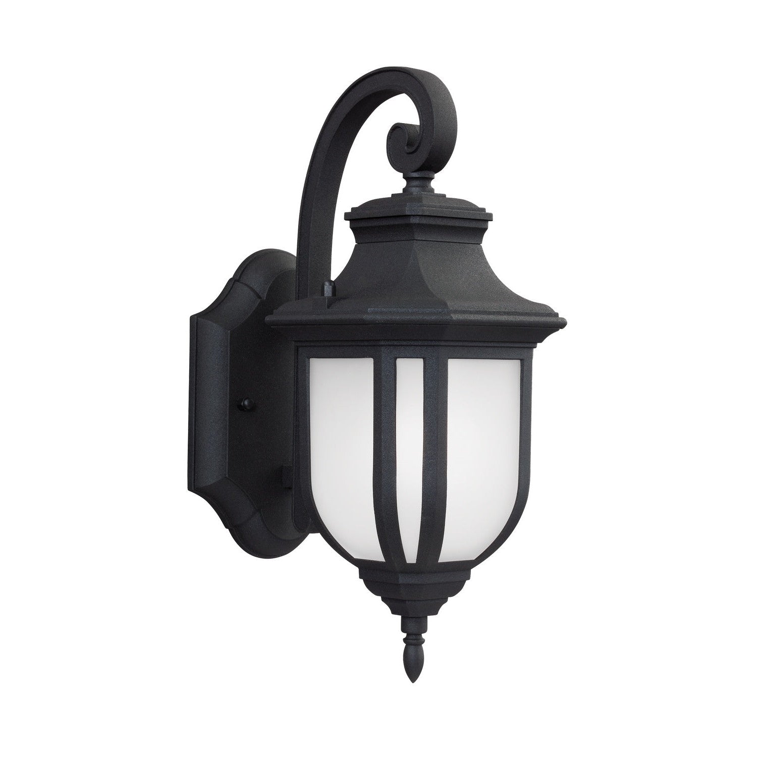 Generation Lighting - 8536301-12 - One Light Outdoor Wall Lantern - Childress - Black