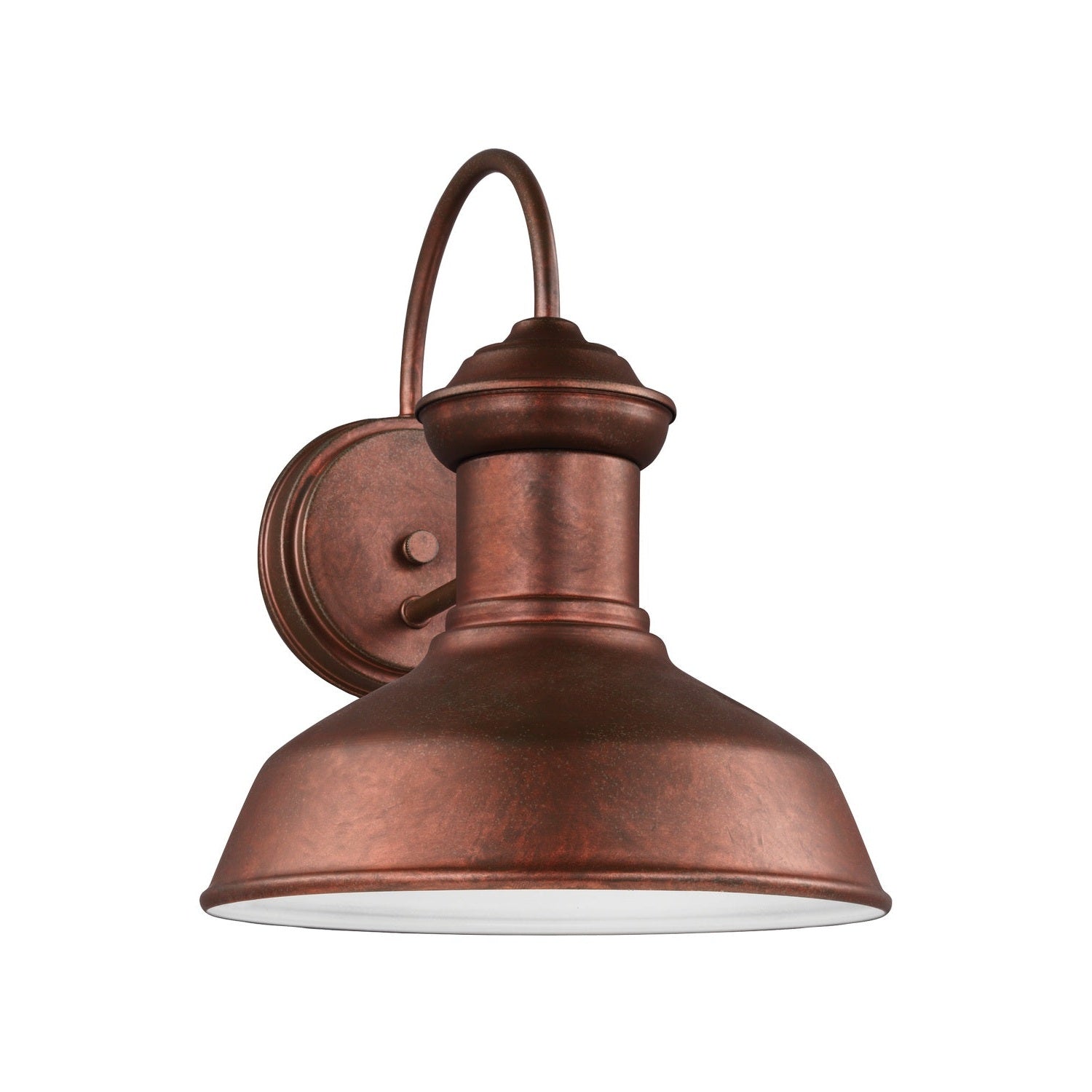 Generation Lighting - 8547701-44 - One Light Outdoor Wall Lantern - Fredricksburg - Weathered Copper