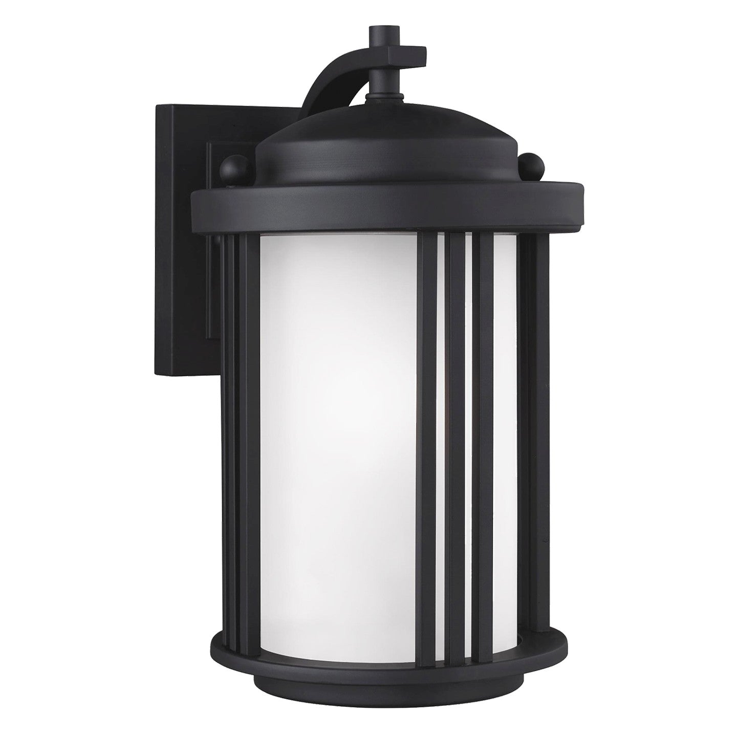 Generation Lighting - 8547901-12 - One Light Outdoor Wall Lantern - Crowell - Black