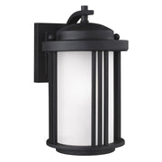 Generation Lighting - 8547901-12 - One Light Outdoor Wall Lantern - Crowell - Black