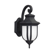 Generation Lighting - 8636301-12 - One Light Outdoor Wall Lantern - Childress - Black