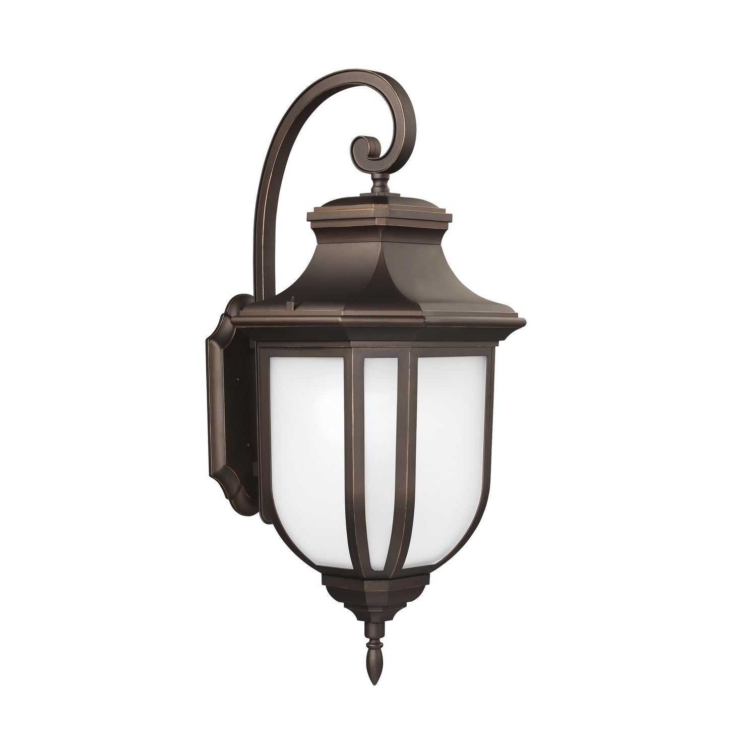 Generation Lighting - 8636301-71 - One Light Outdoor Wall Lantern - Childress - Antique Bronze