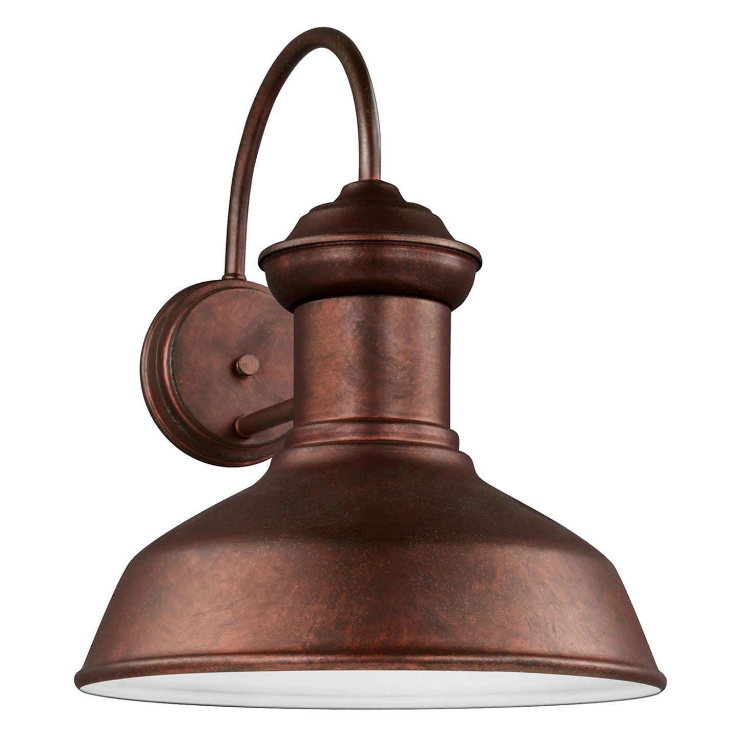 Generation Lighting - 8647701-44 - One Light Outdoor Wall Lantern - Fredricksburg - Weathered Copper