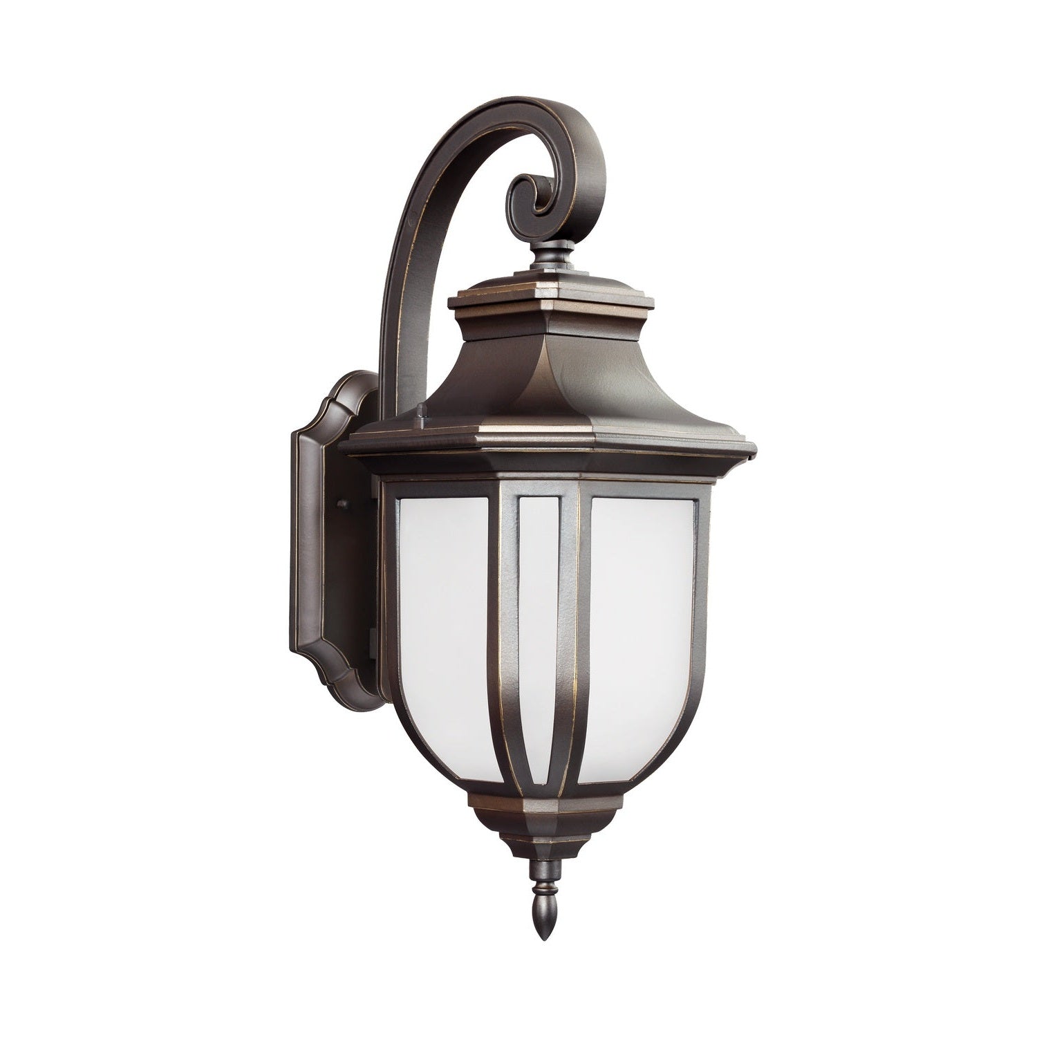 Generation Lighting - 8736301-71 - One Light Outdoor Wall Lantern - Childress - Antique Bronze