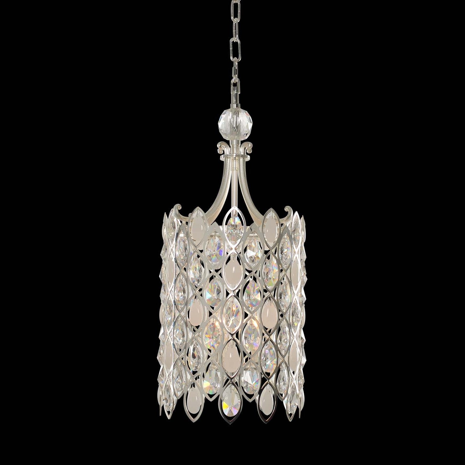 Allegri - 028751-017-FR001 - Three Light Foyer Pendant - Prive - Two Tone Silver