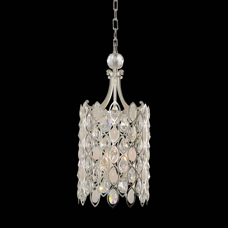 Allegri - 028751-017-FR001 - Three Light Foyer Pendant - Prive - Two Tone Silver
