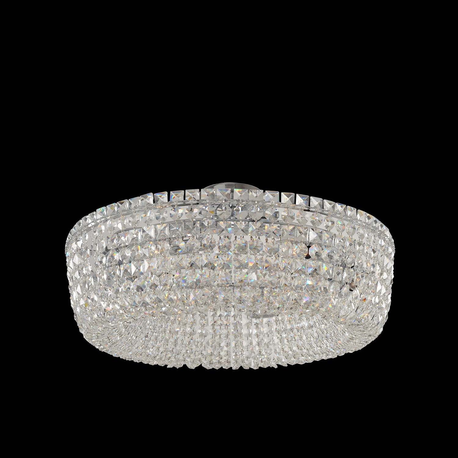 Allegri - 029441-010-FR001 - Six Light Semi Flush Mount - Cesano - Chrome