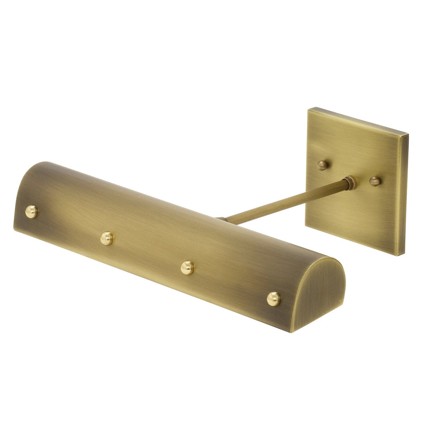 House of Troy - DTBLEDZ14-AB/PB - LED Picture Light - Classic Traditional - Antique Brass with Polished Brass Accents