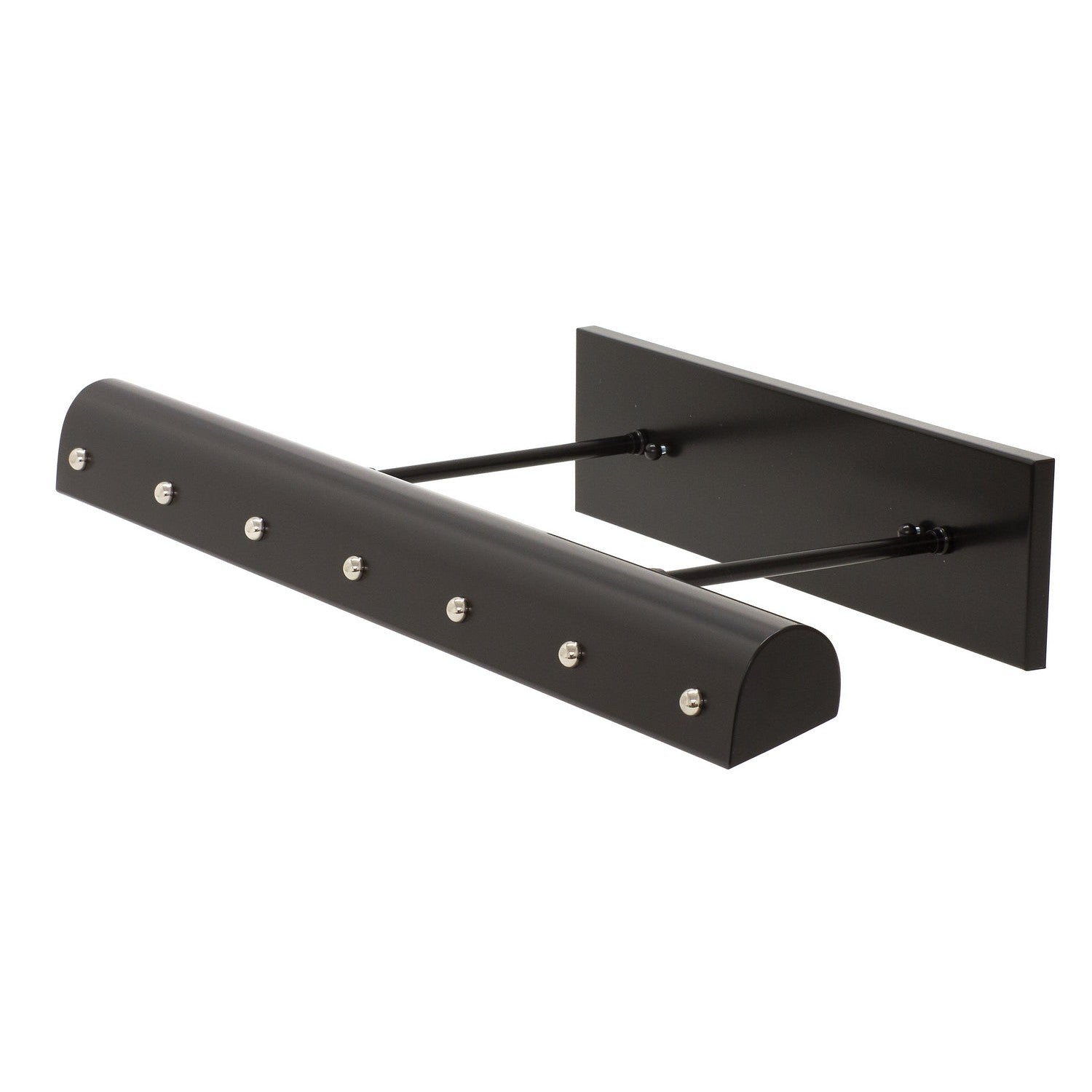 House of Troy - DTBLEDZ24-BLK/PN - LED Picture Light - Classic Traditional - Black with Polished Nickel Accents