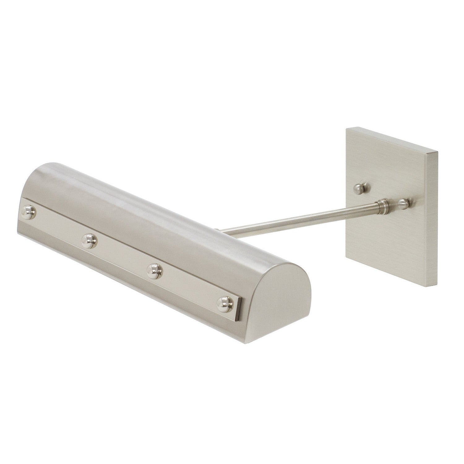 House of Troy - DTRLEDZ14-SN/PN - LED Picture Light - Classic Traditional - Satin Nickel with Polished Nickel Accents