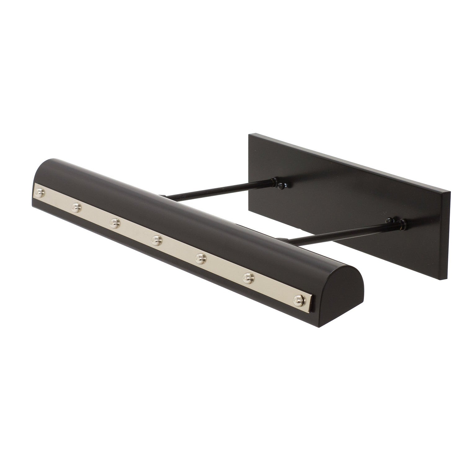 House of Troy - DTRLEDZ24-BLK/PN - LED Picture Light - Classic Traditional - Black with Polished Nickel Accents