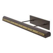 House of Troy - DTRLEDZ36-MB/AB - LED Picture Light - Classic Traditional - Mahogany Bronze w/Antique Brass
