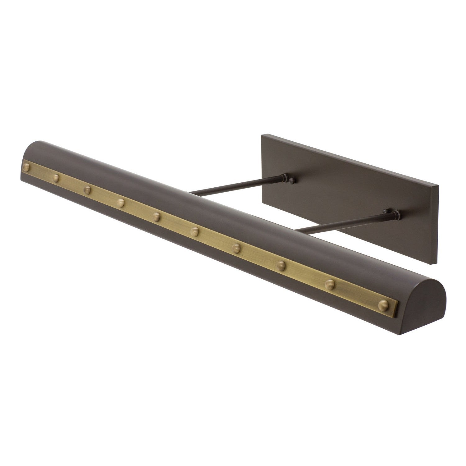 House of Troy - DTRLEDZ36-MB/AB - LED Picture Light - Classic Traditional - Mahogany Bronze with Antique Brass Accents