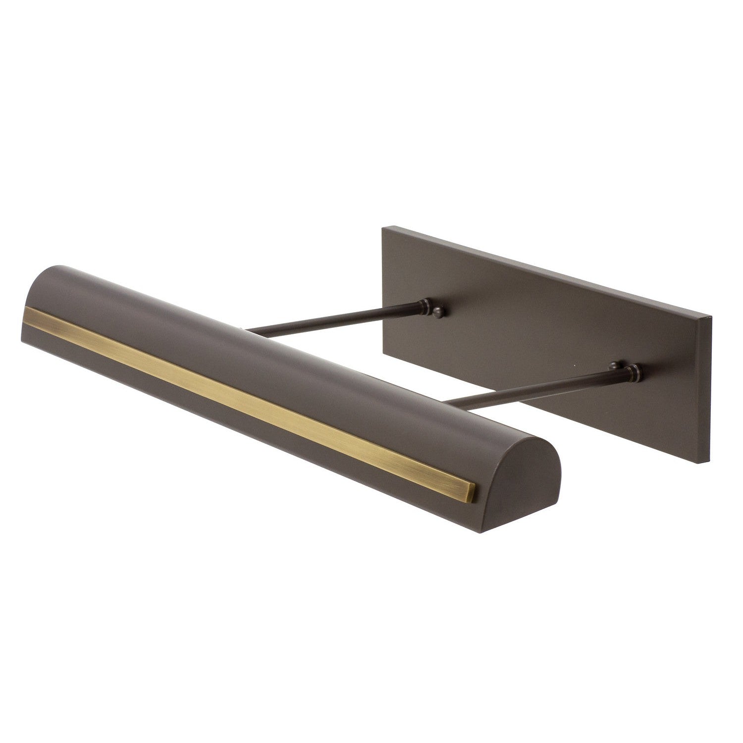 House of Troy - DTSLEDZ24-MB/AB - LED Picture Light - Classic Traditional - Mahogany Bronze with Antique Brass Accents