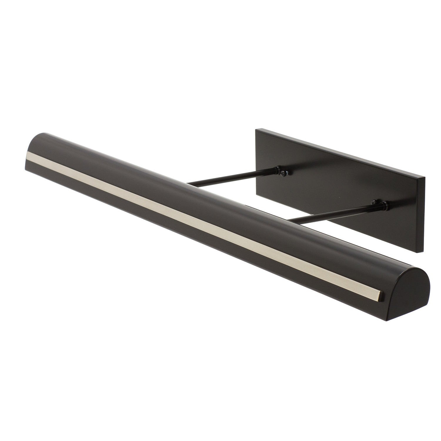 House of Troy - DTSLEDZ36-BLK/PN - LED Picture Light - Classic Traditional - Black with Polished Nickel Accents