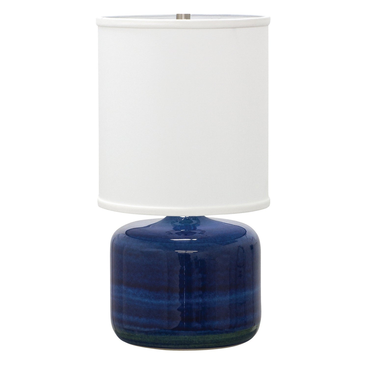 House of Troy - GS120-BG - One Light Table Lamp - Scatchard - Blue Gloss