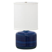 House of Troy - GS120-BG - One Light Table Lamp - Scatchard - Blue Gloss