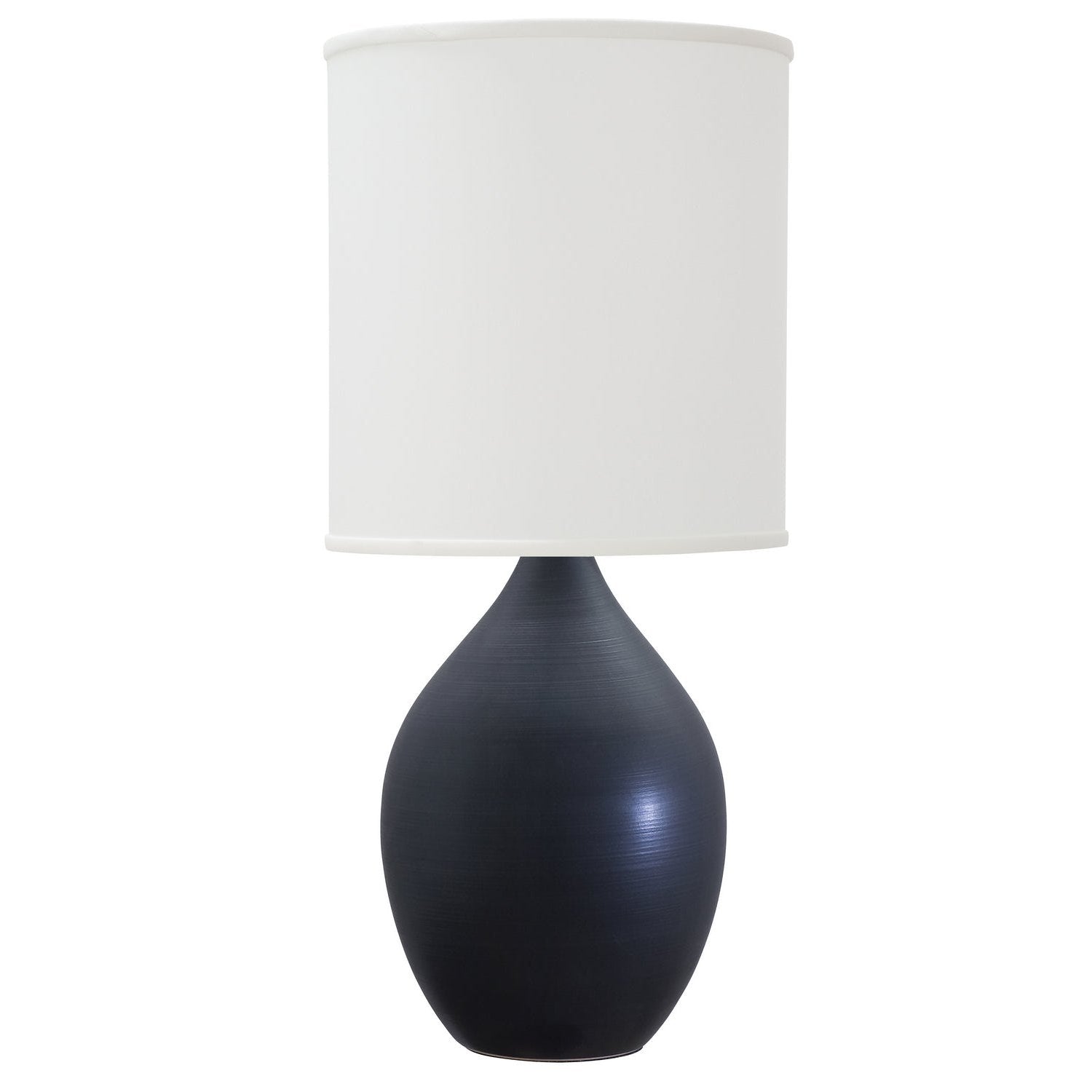 House of Troy - GS401-BM - One Light Table Lamp - Scatchard - Black Matte