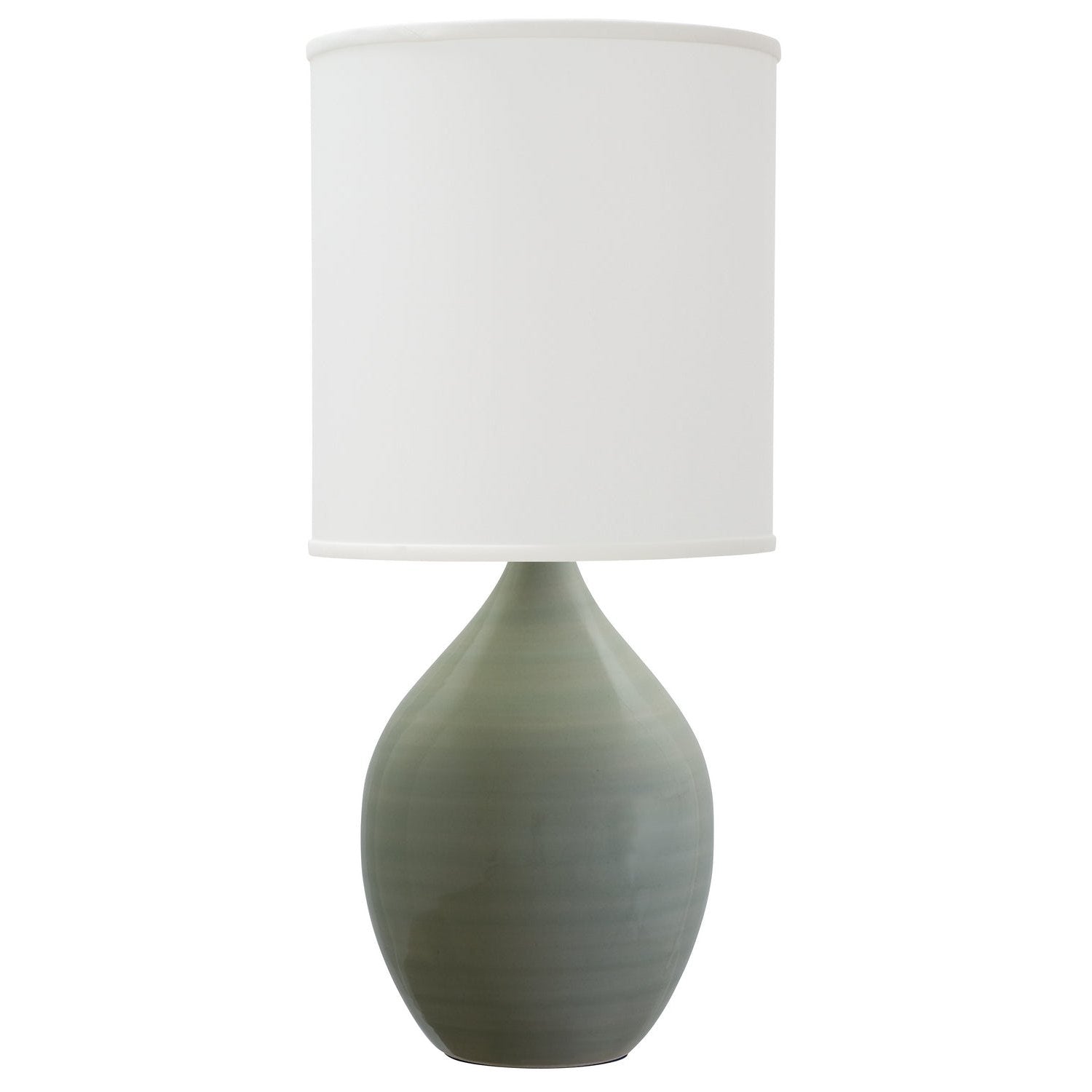House of Troy - GS401-CG - One Light Table Lamp - Scatchard - Celadon