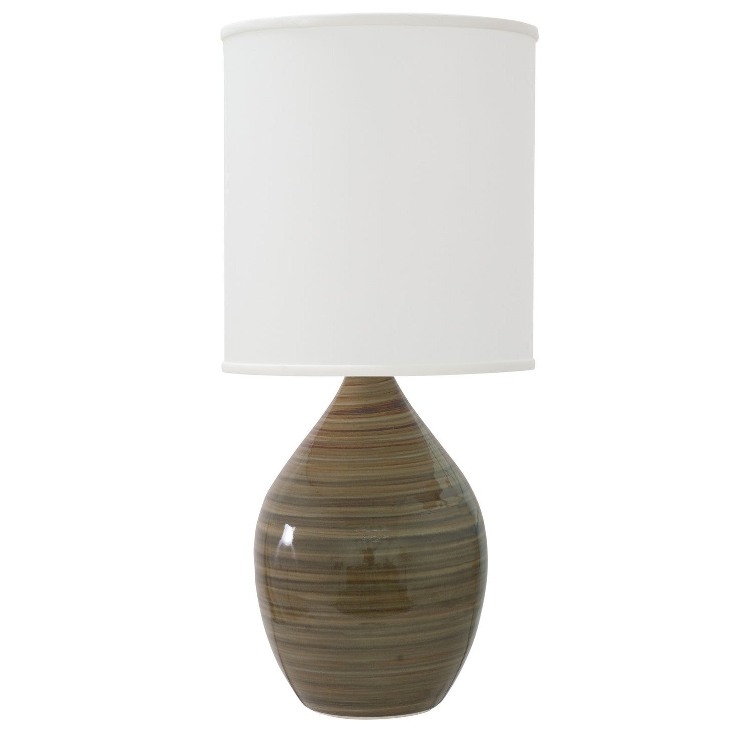 House of Troy - GS401-TE - One Light Table Lamp - Scatchard - Tigers Eye