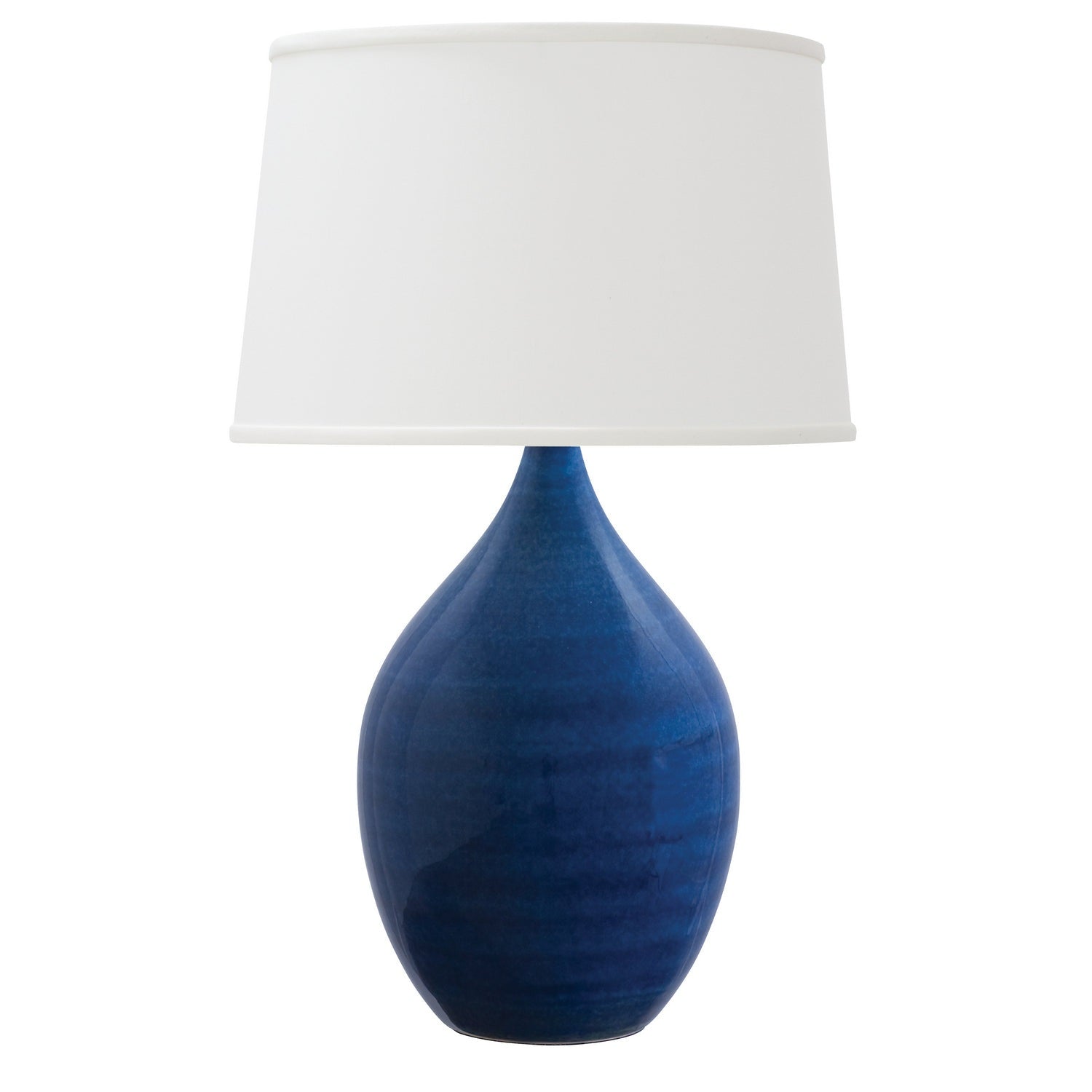 House of Troy - GS402-BG - One Light Table Lamp - Scatchard - Blue Gloss