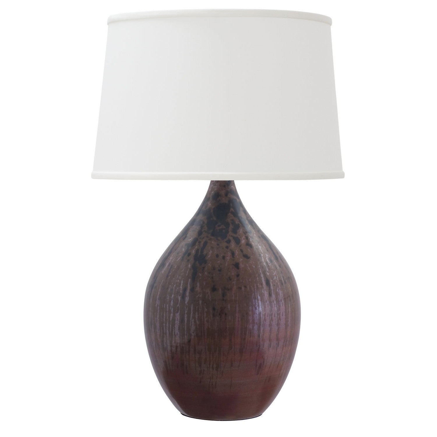 House of Troy - GS402-DR - One Light Table Lamp - Scatchard - Decorated Red