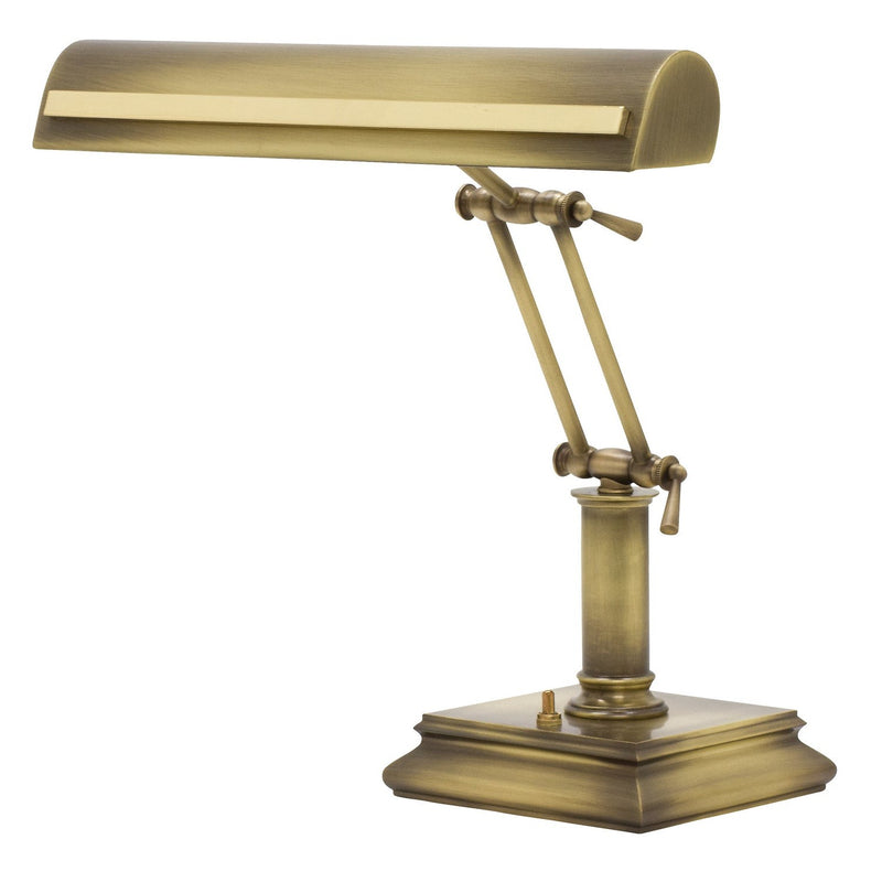 House of Troy - PS14-201-AB/PB - Two Light Piano/Desk Lamp - Piano/Desk - Antique Brass With Polished Brass Accents