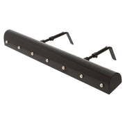 House of Troy - TB24-BLK/PN - Three Light Picture Light - Classic Traditional - Black with Polished Nickel Accents