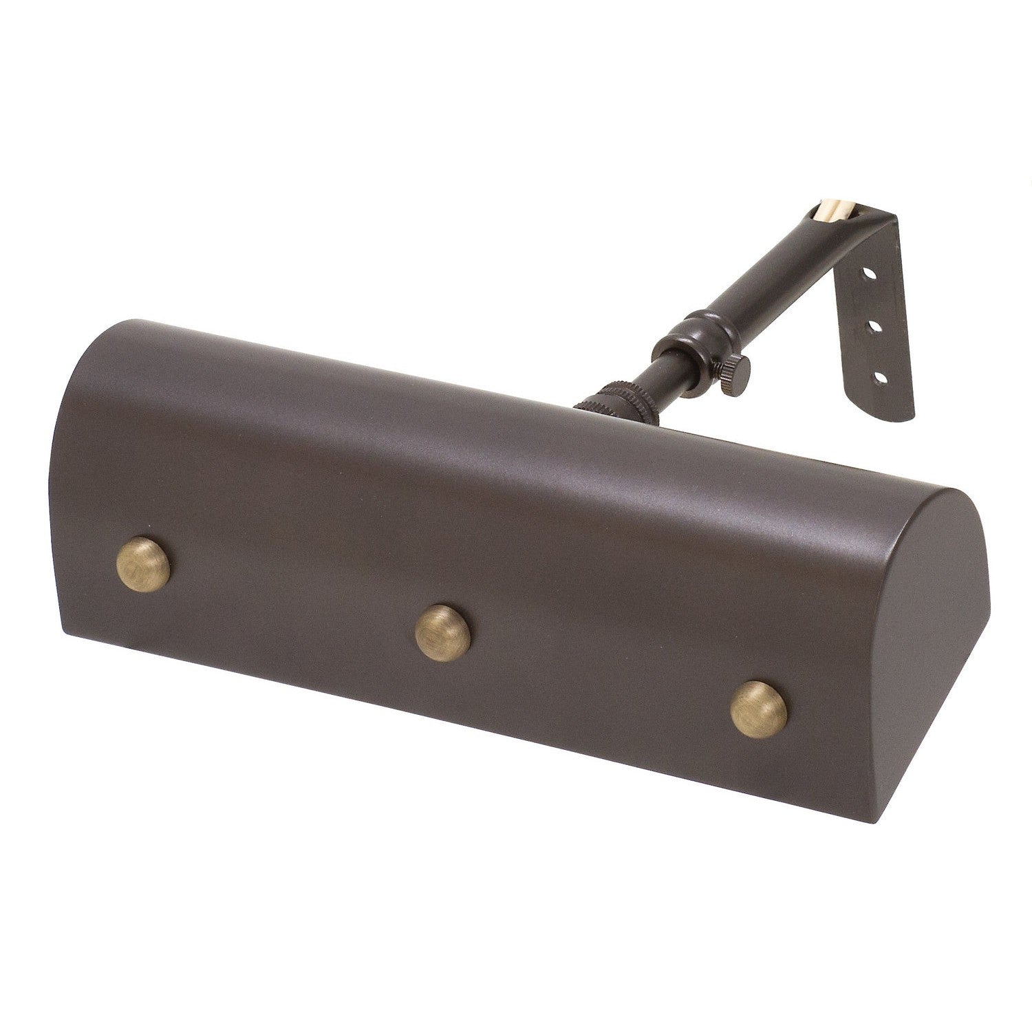 House of Troy - TB8-MB/AB - One Light Picture Light - Classic Traditional - Mahogany Bronze with Antique Brass Accents