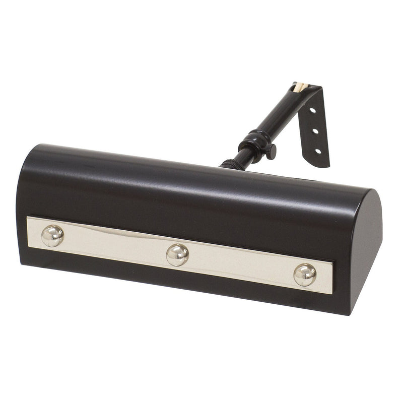 House of Troy - TR8-BLK/PN - One Light Picture Light - Classic Traditional - Black with Polished Nickel Accents