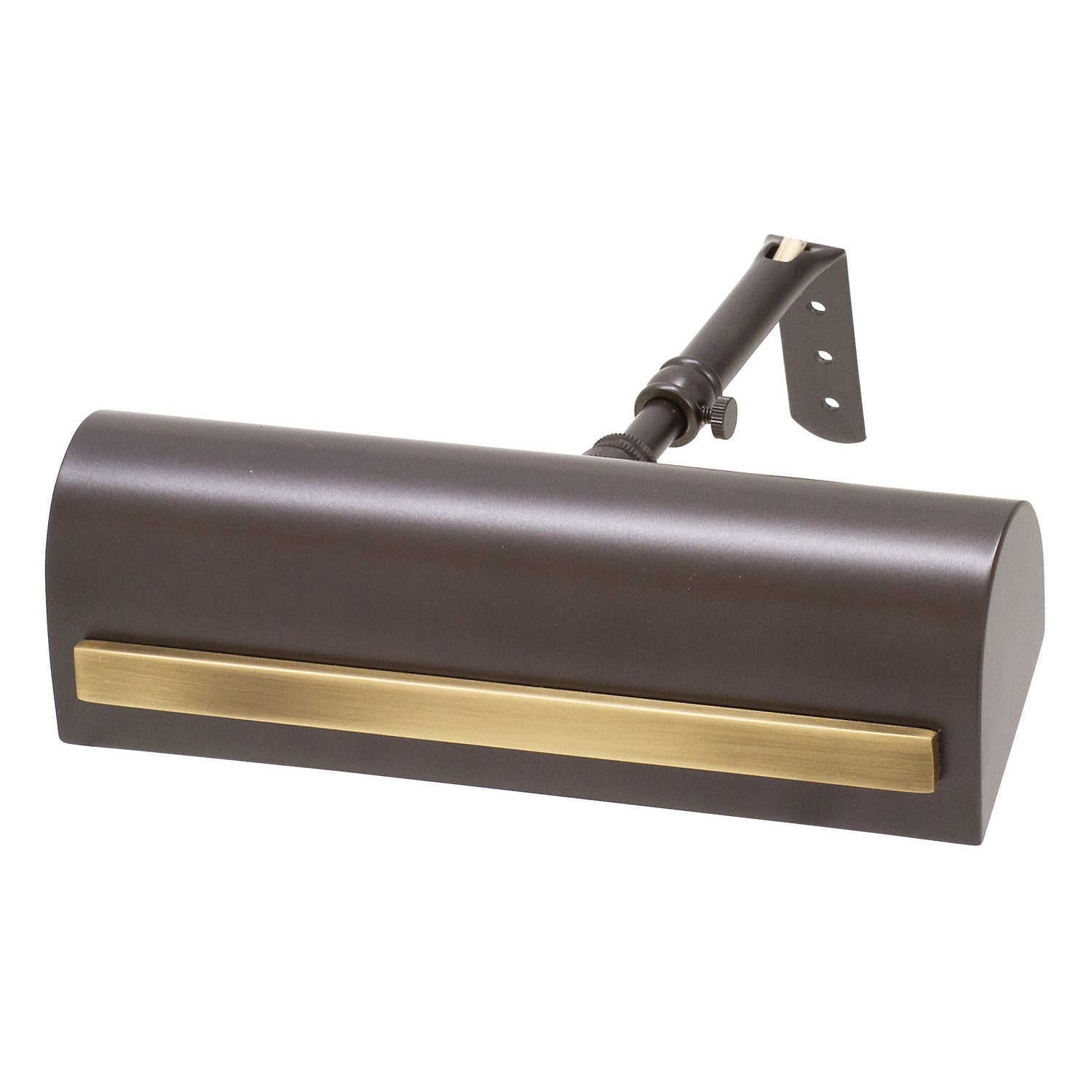 House of Troy - TS8-MB/AB - One Light Picture Light - Classic Traditional - Mahogany Bronze with Antique Brass Accents