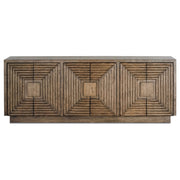 Currey and Company - 3252 - Credenza - Morombe Collection - Distressed Cocoa