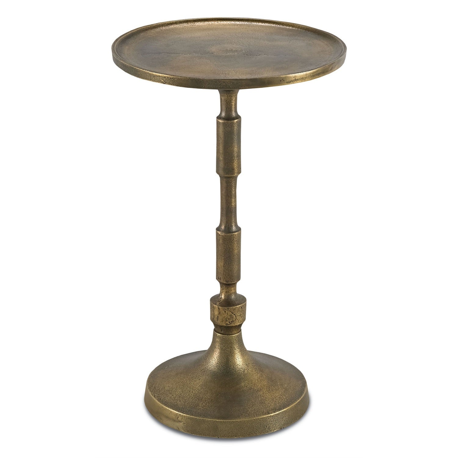 Currey and Company - 4189 - Accent Table - Pascal Brass Accent Table - Brass