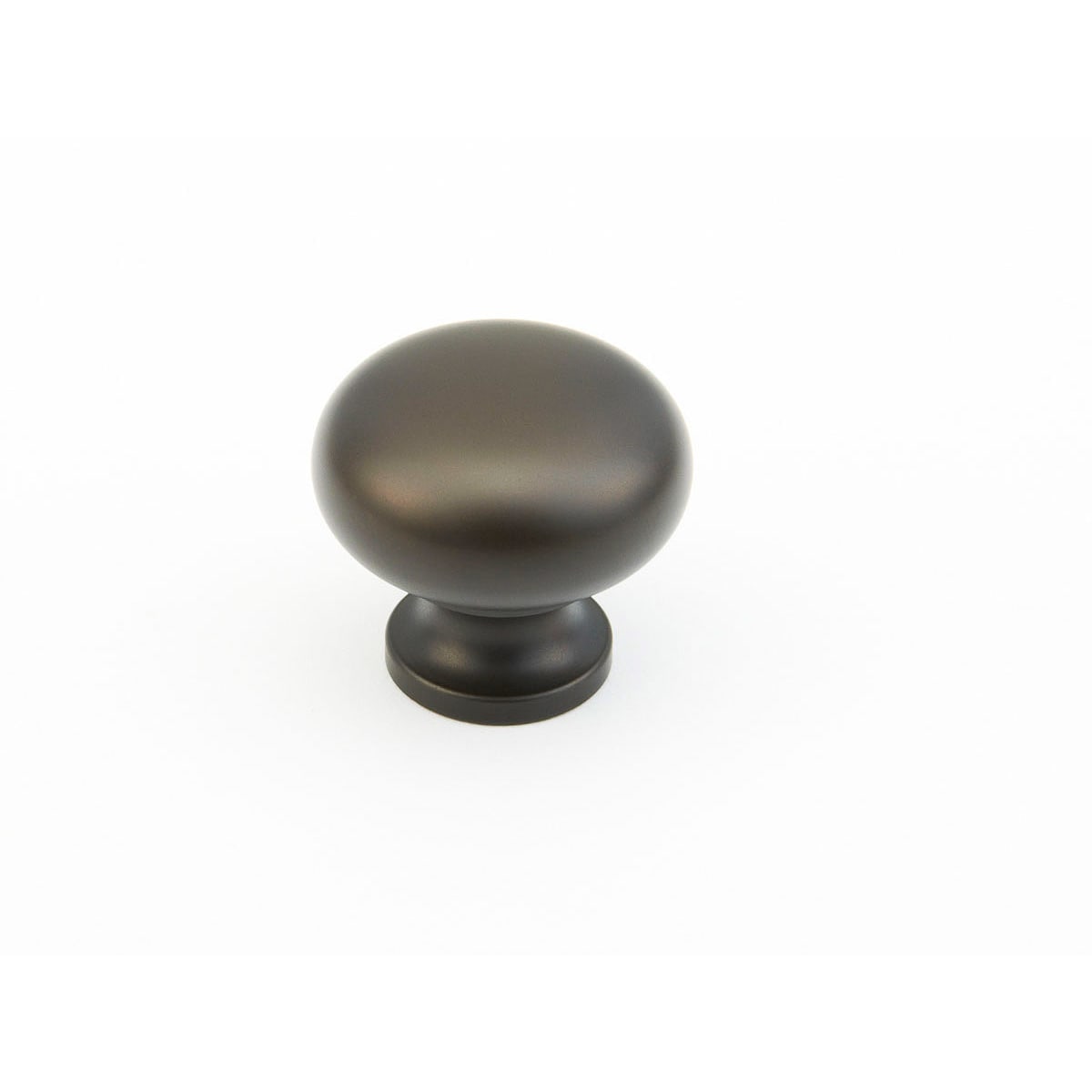 2 Pack5 - Traditional Designs 1-1/4" Smooth Round Mushroom Solid Brass Cabinet Knobs