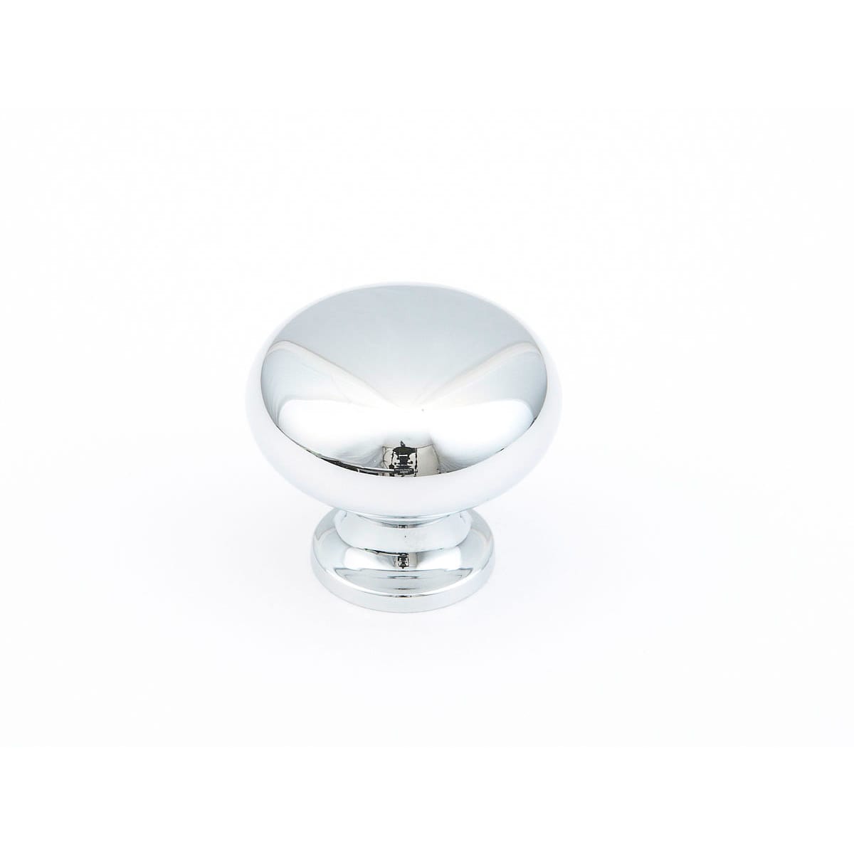 2 Pack5 - Traditional Designs 1-1/4" Smooth Round Mushroom Solid Brass Cabinet Knobs