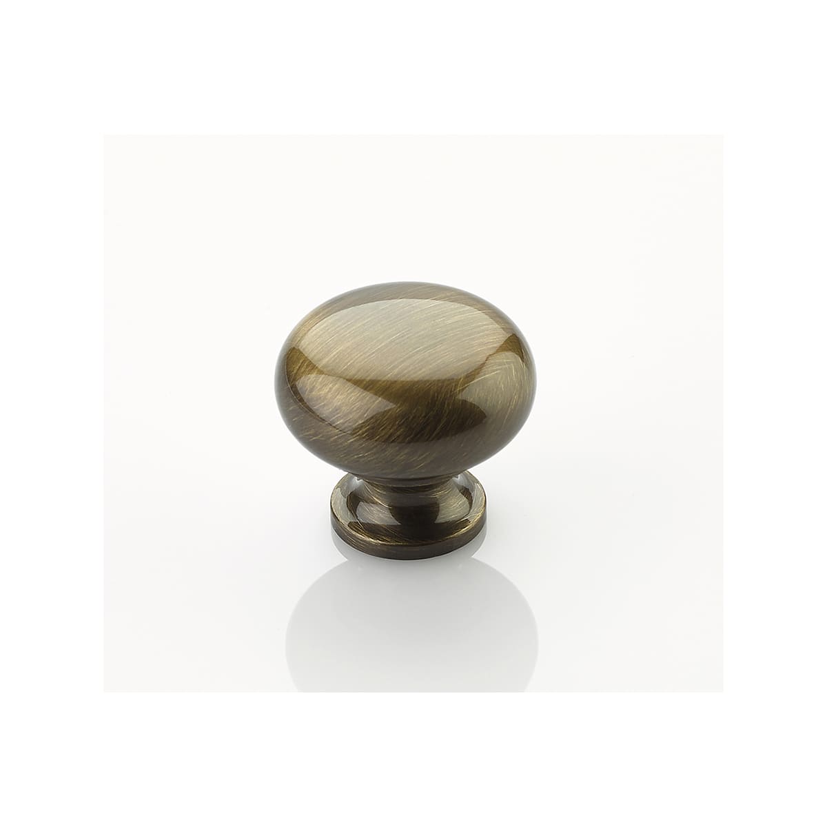2 Pack5 - Traditional Designs 1-1/4" Smooth Round Mushroom Solid Brass Cabinet Knobs