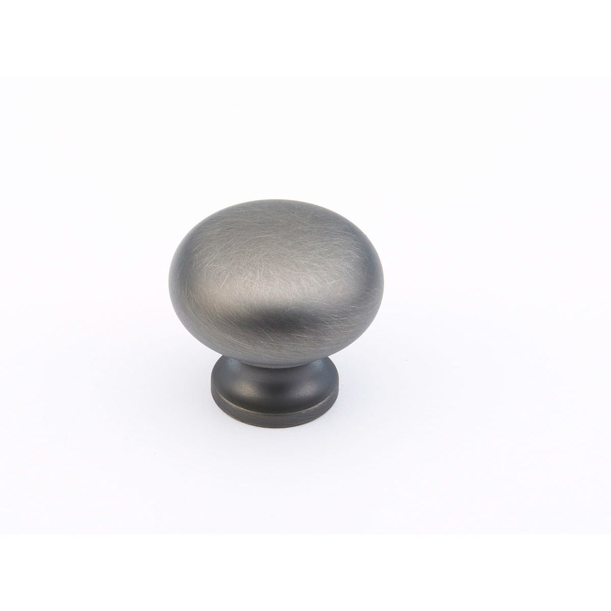 2 Pack5 - Traditional Designs 1-1/4" Smooth Round Mushroom Solid Brass Cabinet Knobs