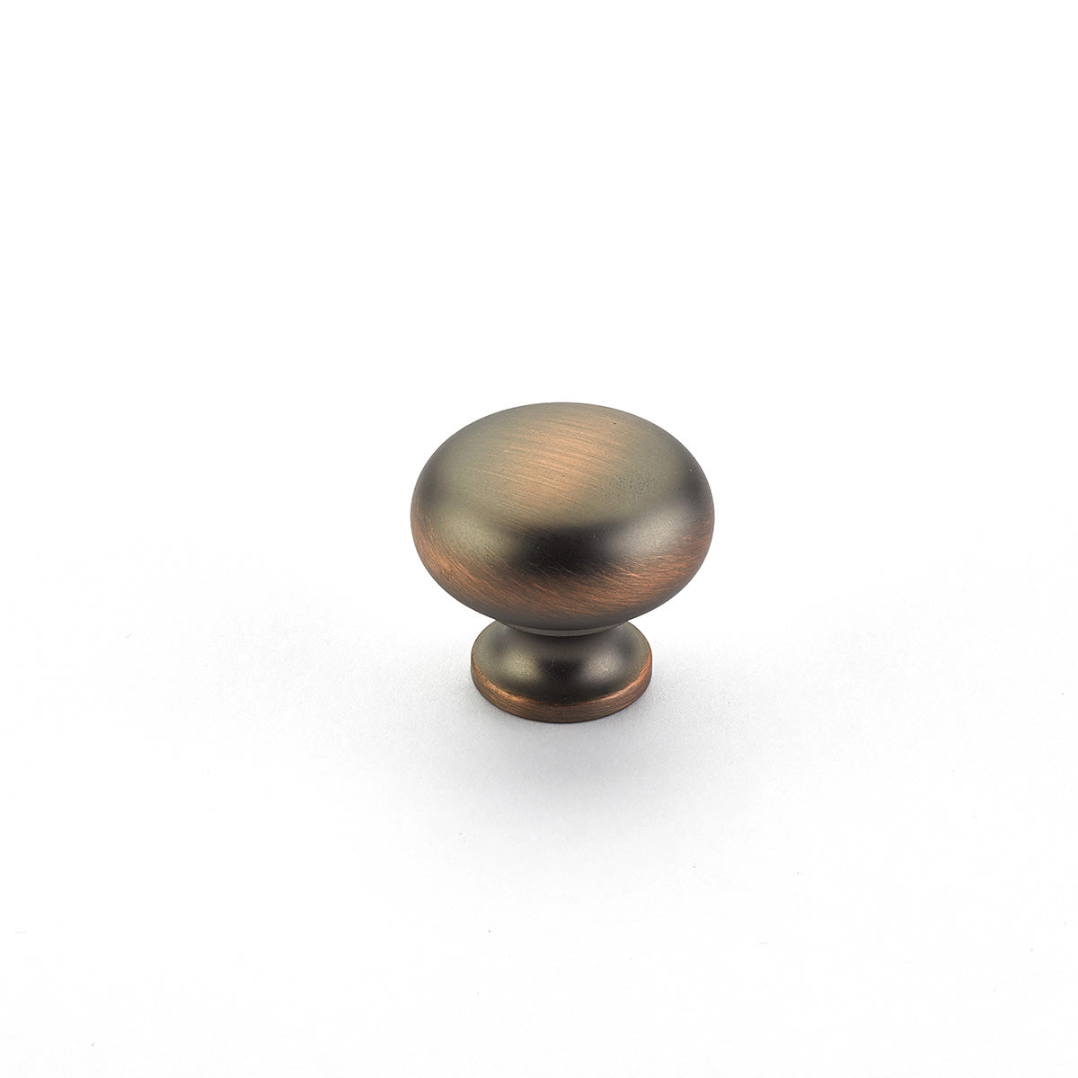 2 Pack5 - Traditional Designs 1-1/4" Smooth Round Mushroom Solid Brass Cabinet Knobs