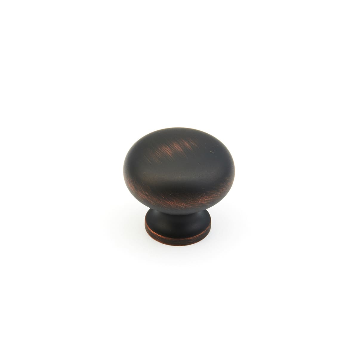 2 Pack5 - Traditional Designs 1-1/4" Smooth Round Mushroom Solid Brass Cabinet Knobs