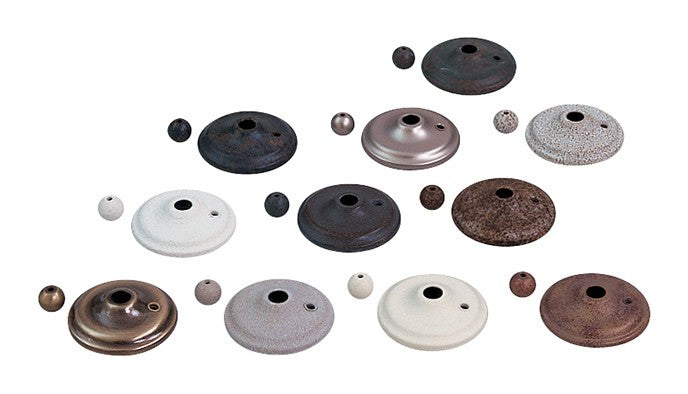 Minka Aire - AC100-PW - Cap And Finial - Minka Aire - Pewter