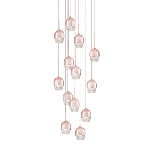 Kuzco Lighting - MP12813-RG - LED Pendant - Rose Gold