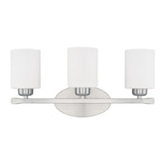 Capital Lighting - 115231BN-338 - Three Light Vanity - Dixon - Brushed Nickel