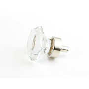 Stargaze Pack of (25) - 1-1/8" Traditional Faceted Crystal Cabinet Knobs / Drawer Knobs