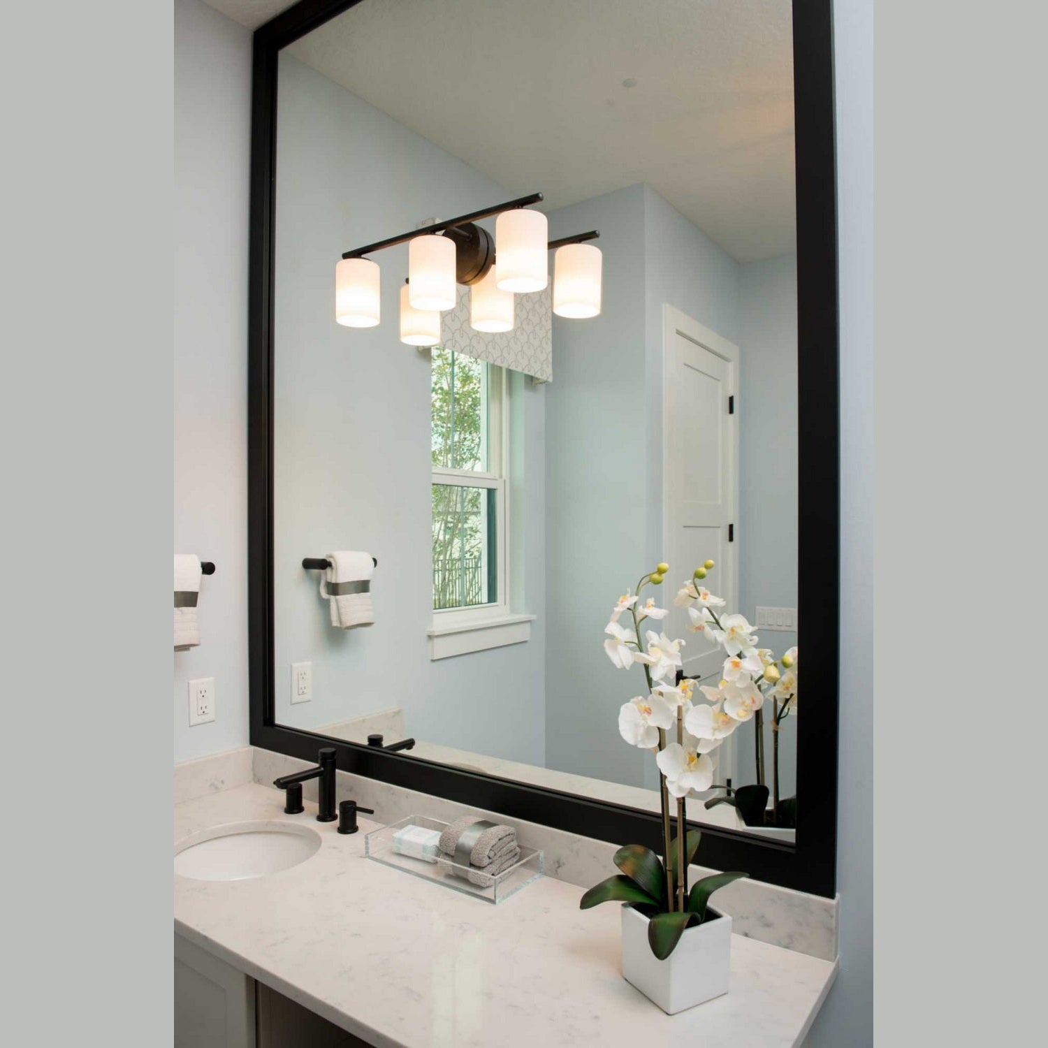 Progress Lighting - P2159-20 - Three Light Bath Bracket - Replay - Antique Bronze