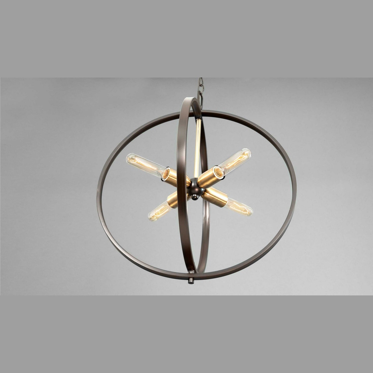 Progress Lighting - P5190-20 - Four Light Pendant - Swing - Antique Bronze