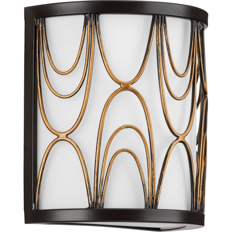 Progress Lighting - P7149-20 - One Light Wall Sconce - Cirrine - Antique Bronze